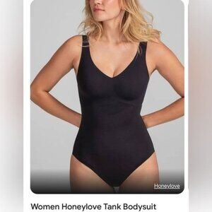 NWT Honey love black Lift wear Tank Bodysuit Shapewear plus size 1x